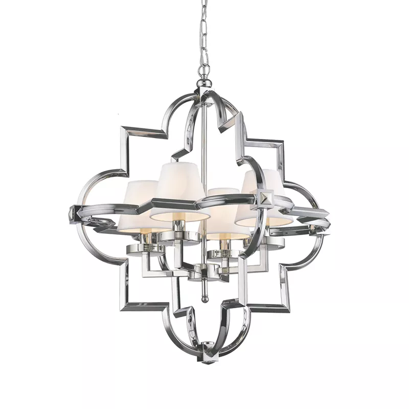

Подвесная люстра Delight Collection Mandeville KM0728P-4M nickel