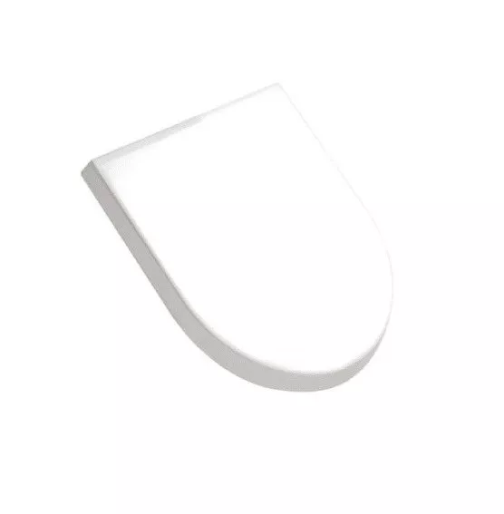 GLOBO Forty3 Крышка для писсуара FO030, термопластик, цвет белый/хром .микролифт