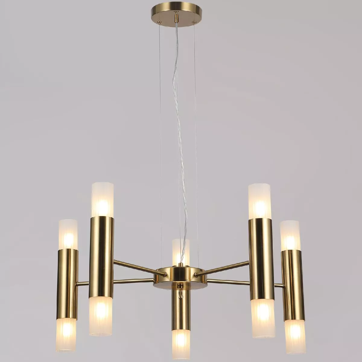 

Подвесная люстра Illumico IL0314-10P-79 BRASS