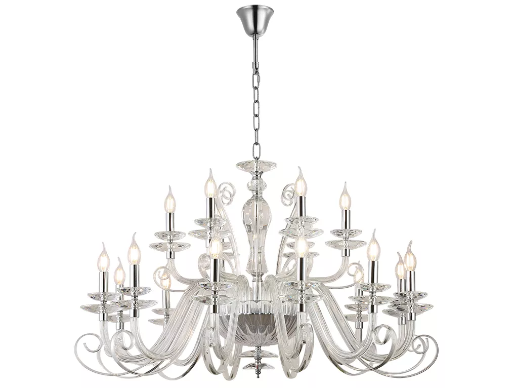 

Подвесная люстра Newport Annabelle 8576+12/C chrome М0070815