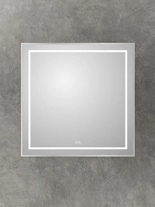 

Зеркало BelBagno Kraft 90x80, с подсветкой, с подогревом, сатин