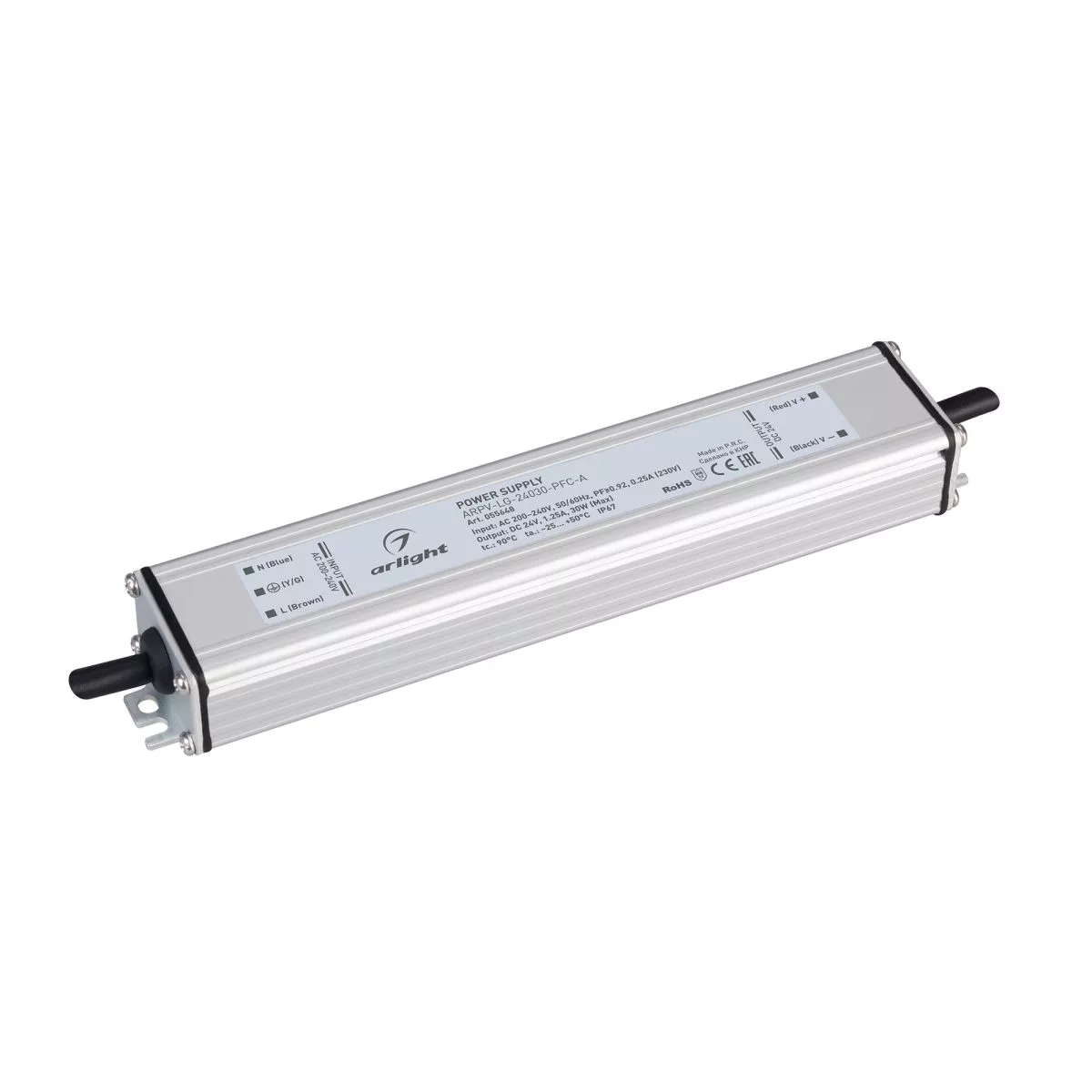 

Блок питания Arlight ARPV-LG-24030-PFC-A (24V, 1.25A, 30W) (IP67 Металл) 055648