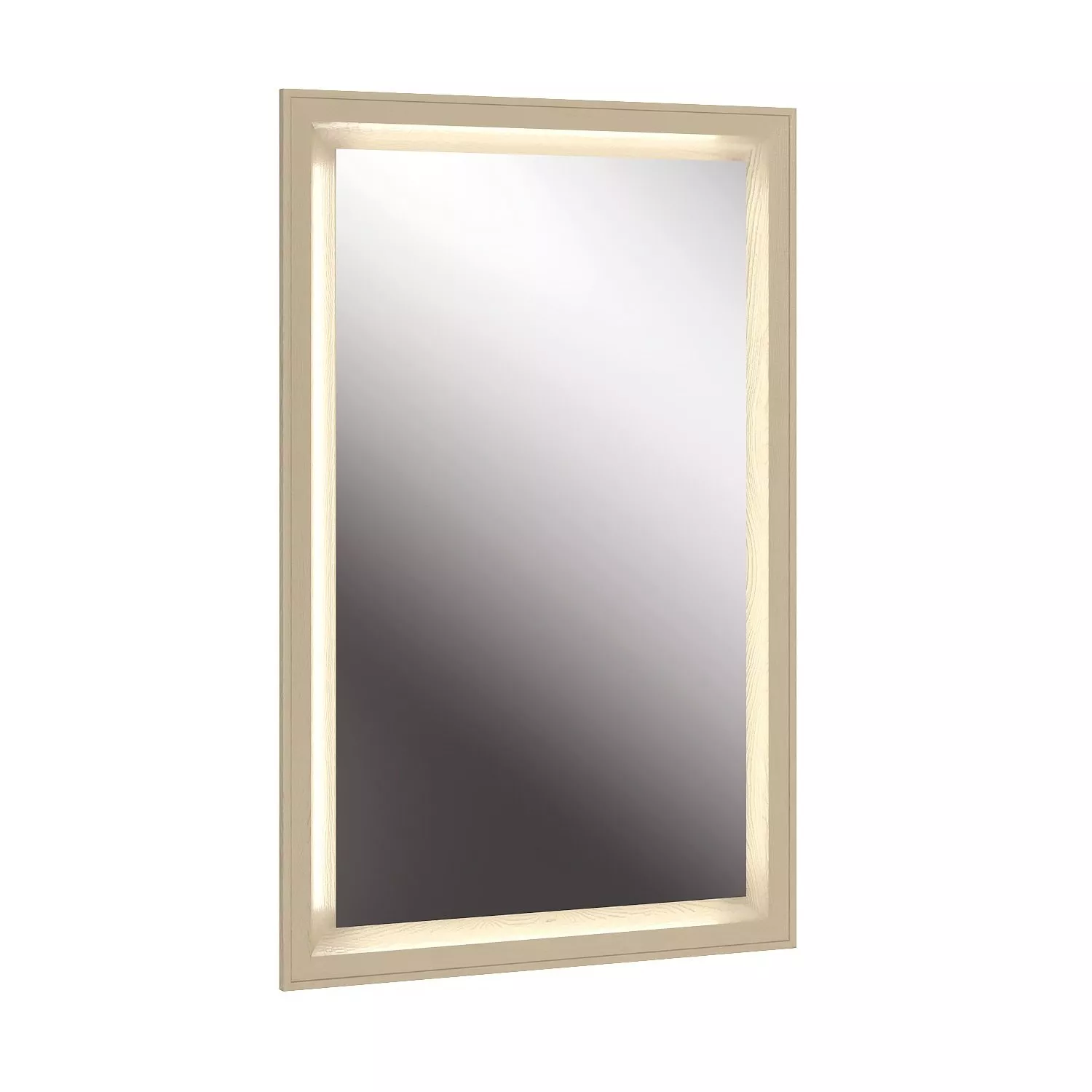 Зеркало Kerama Marazzi Plaza Classic 65x100 с подсветкой, белый (PL.C.mi.65\WHT)