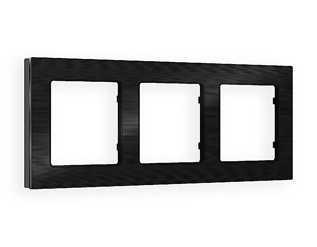 

Рамка трехместная Ambrella Volt Platos AF550503