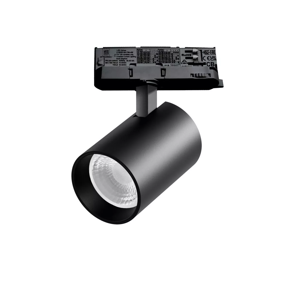 

Трековый трехфазный светильник Quattro LED 36G с адаптером Lightstar Alta Base A5337QT36G