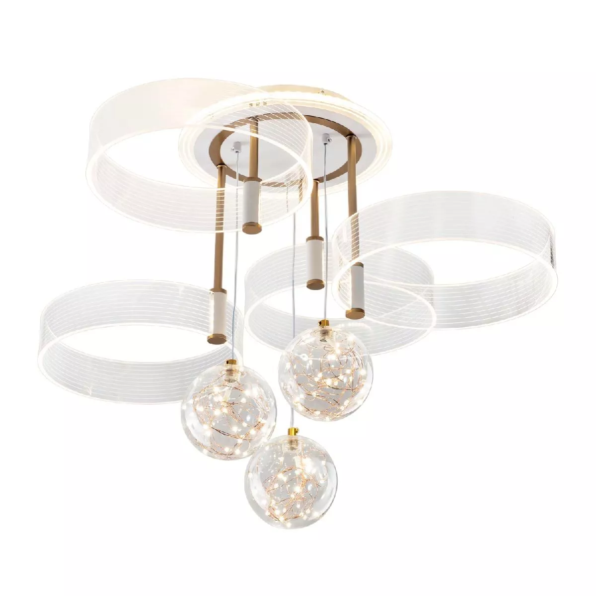 

Потолочная люстра LED4U L1040-750 WT