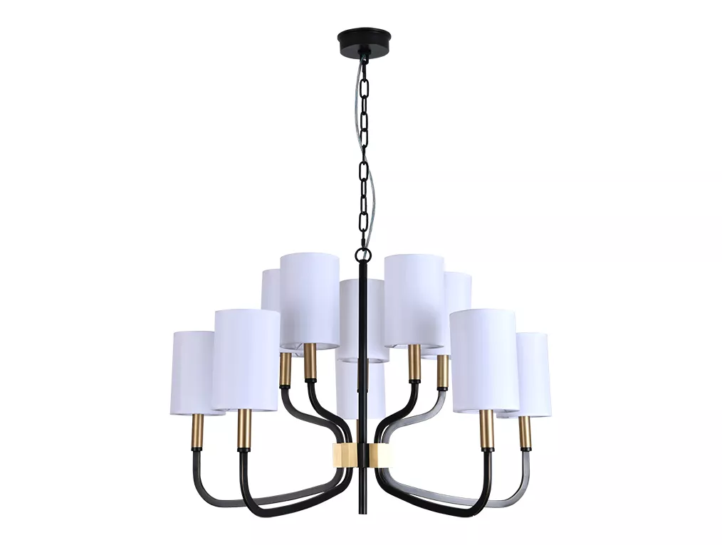 

Подвесная люстра Newport 35210/С black+brass М0071484