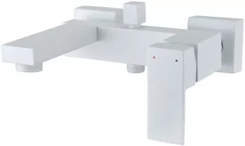 

AF420-20W Aquanet Blanco Смеситель для ванны, короткий излив, картридж SEDAL 35мм, белый (261818)