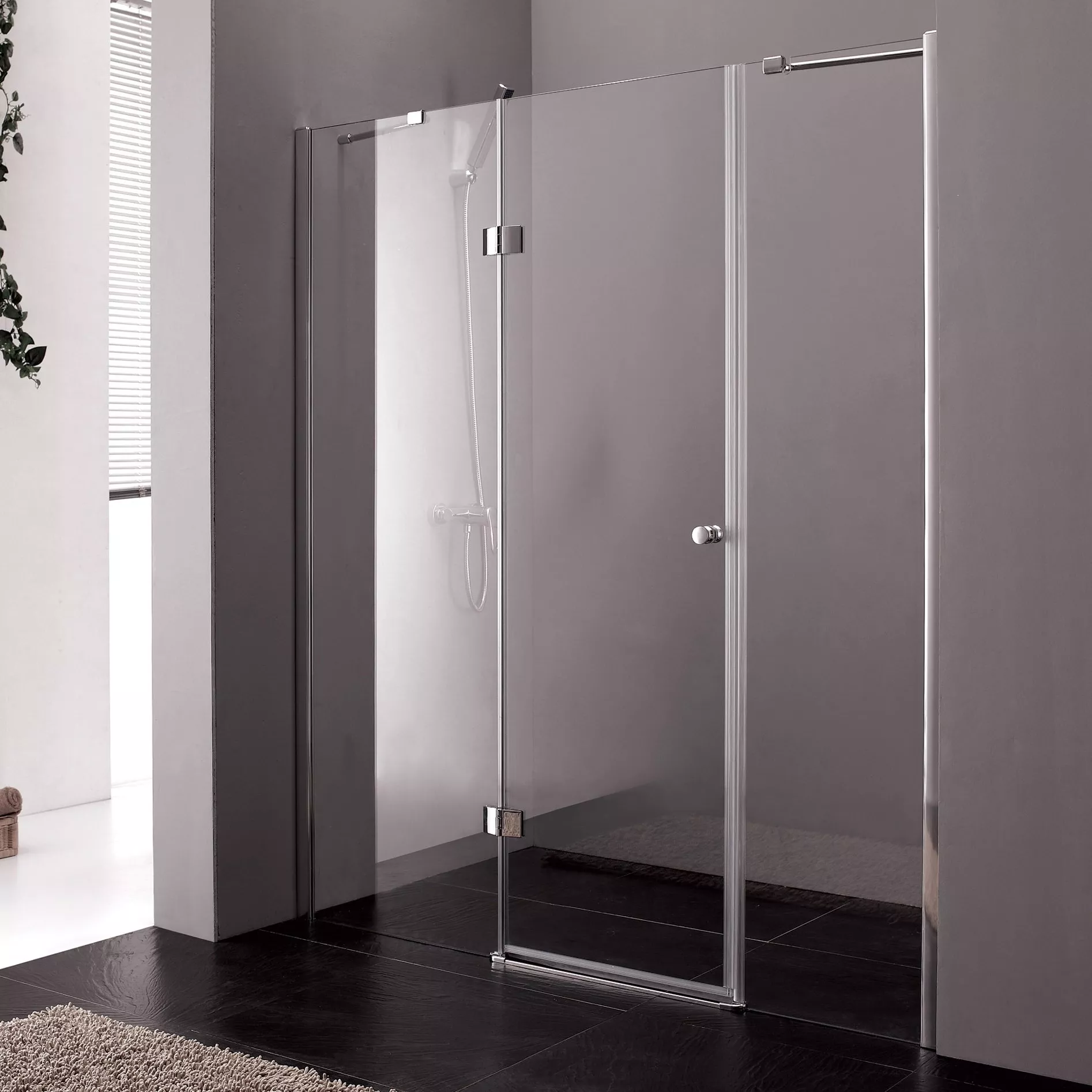 

Душевая дверь Cezares VERONA 160 см (VERONA-W-B-13-60+60/40-C-Cr)