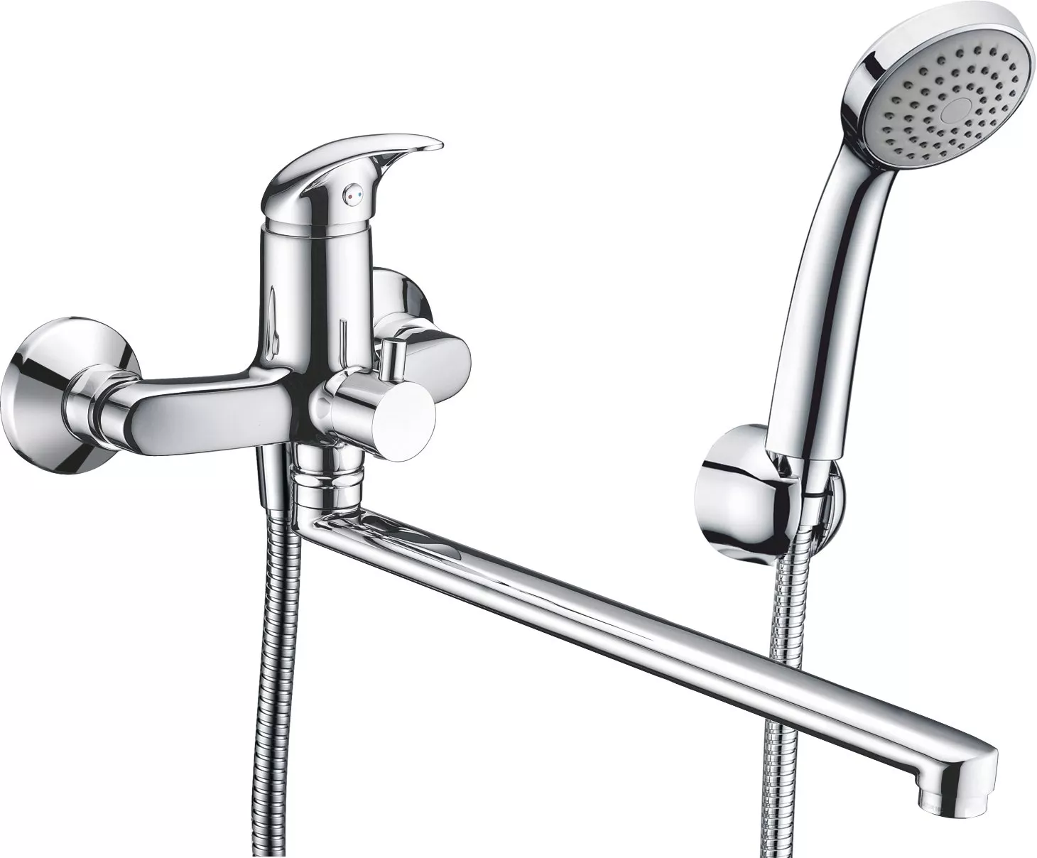 

Смеситель с длинным изливом для ванны Wasserkraft Isen 2602L