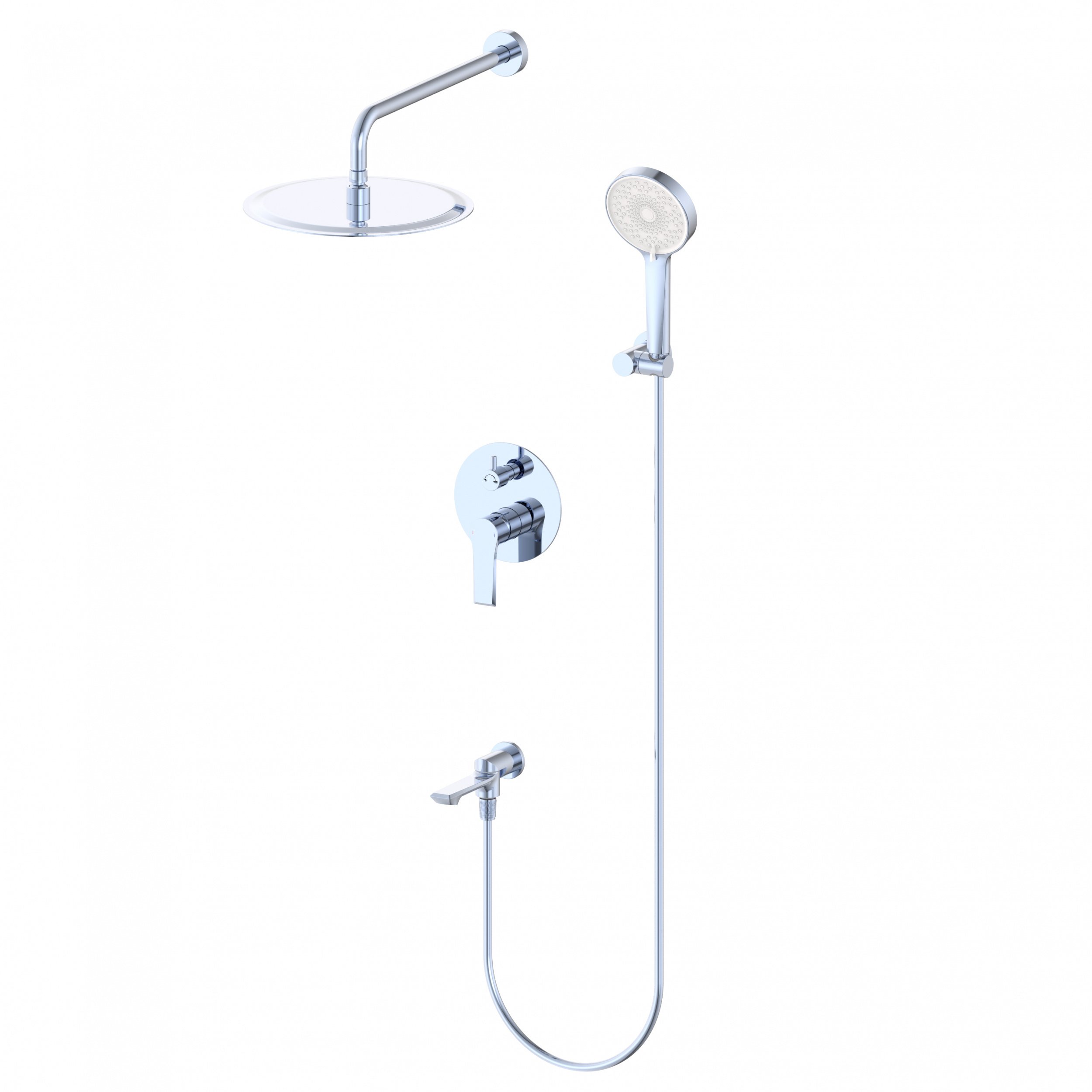 

Душевой комплект Wonzon & Woghand Brilliant WW-88939079-CR С ВНУТРЕННЕЙ ЧАСТЬЮ, хром