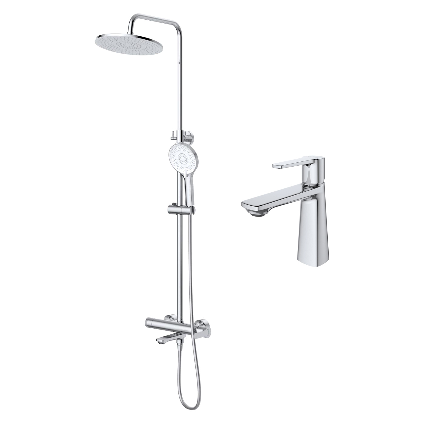 

Комплект для ванной Cezares Lux CVD/LS-01 хром