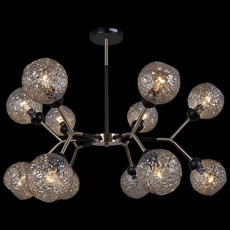 

Подвесная люстра Illumico IL0268-12PSQ-79 BK AB