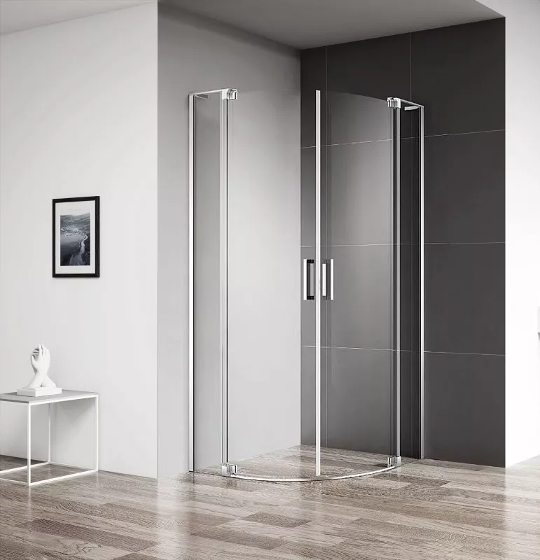 

Душевой уголок Cezares Slider R 2 90/100 C Cr профиль хром, стекло прозрачное