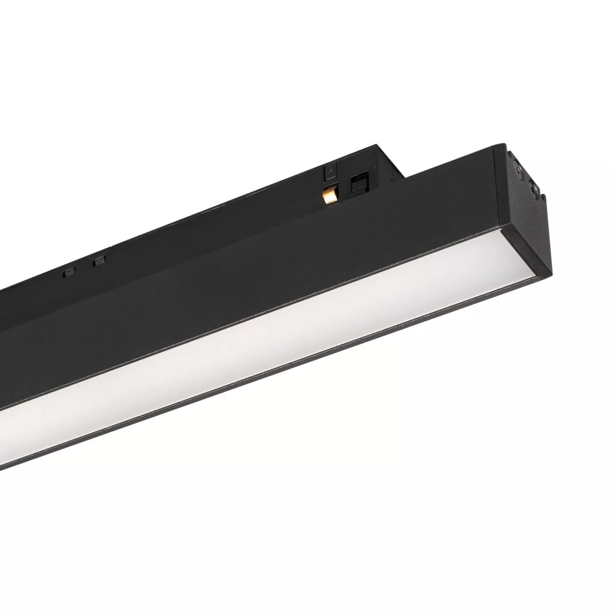 Трековый магнитный светильник ArlightMAG-ORIENT-FLAT-L235-8W Day4000 (BK, 100 deg, 48V) (IP20 Металл) 033608(1)