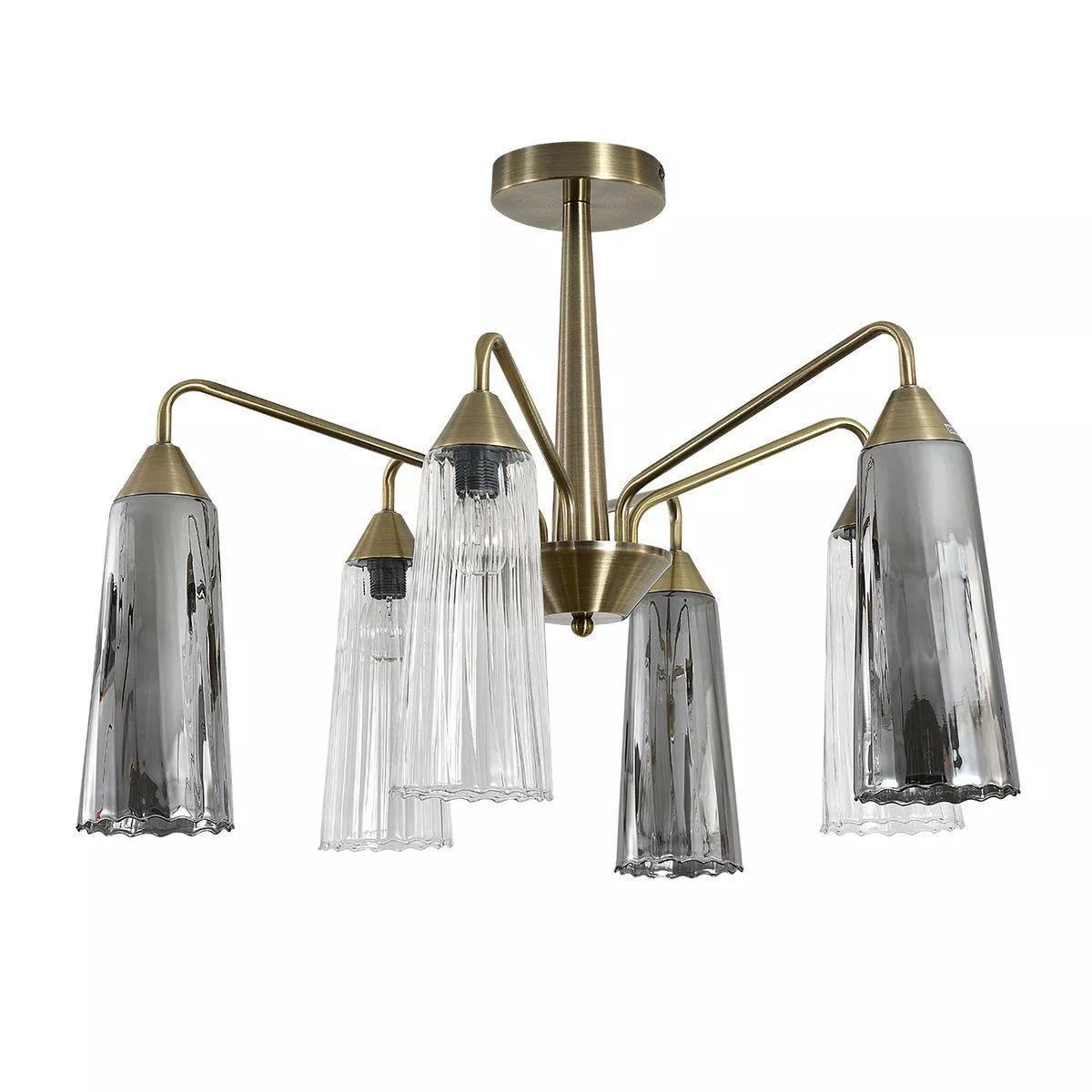 

Потолочная люстра Indigo Campana 13028/6R Brass V000509