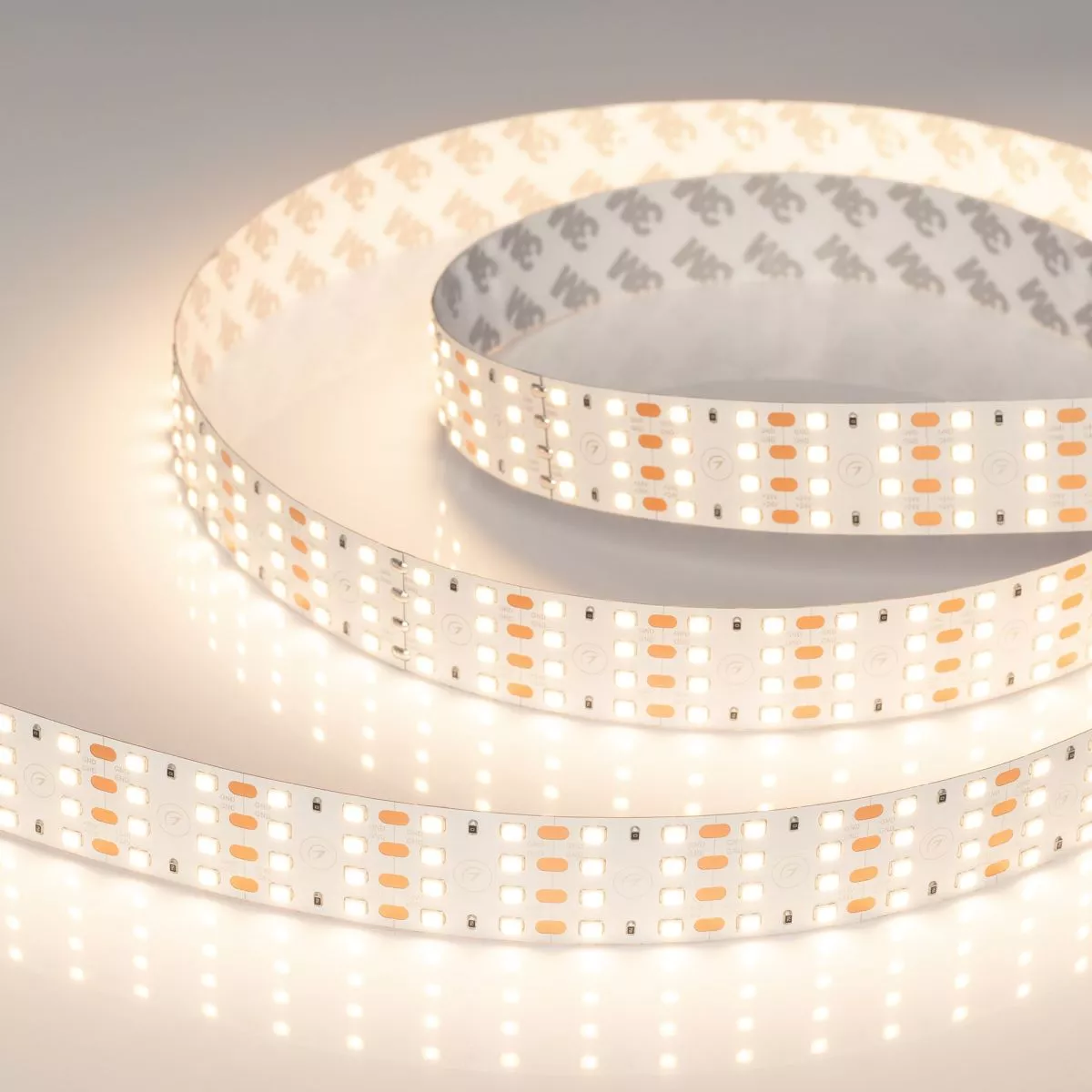 

Светодиодная лента Arlight UL-A320-24mm 24V Warm3000 (30 W/m, IP20, 3m) 061409