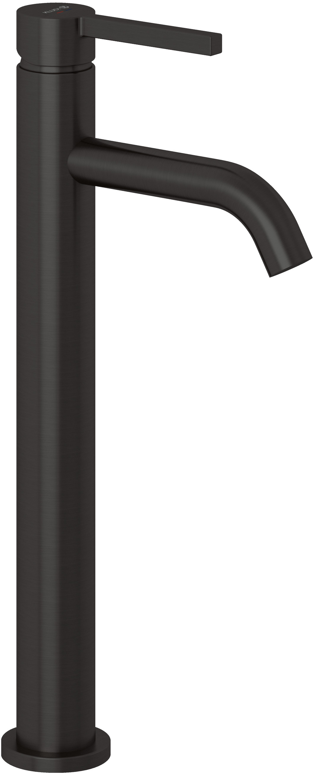 

Смеситель для раковины Kludi Nova Fonte Pura 20298N215 черный брашированный