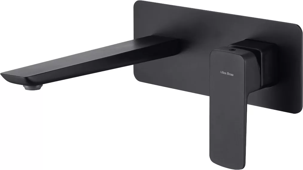 Смеситель для раковины Allen Brau Infinity черный матовый