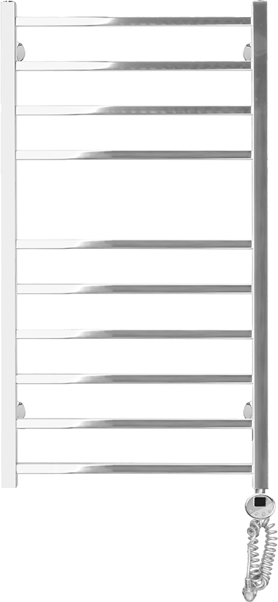 

Полотенцесушитель электрический Domoterm Квадро П10 50x100 ER, хром, R