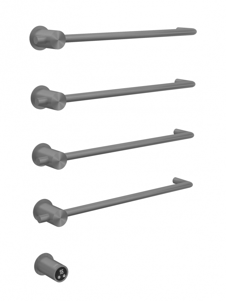 Полотенцесушитель электрический Abber Charme 4004 65x50 см скрытое подключение брашированная сталь E-образный 55900₽