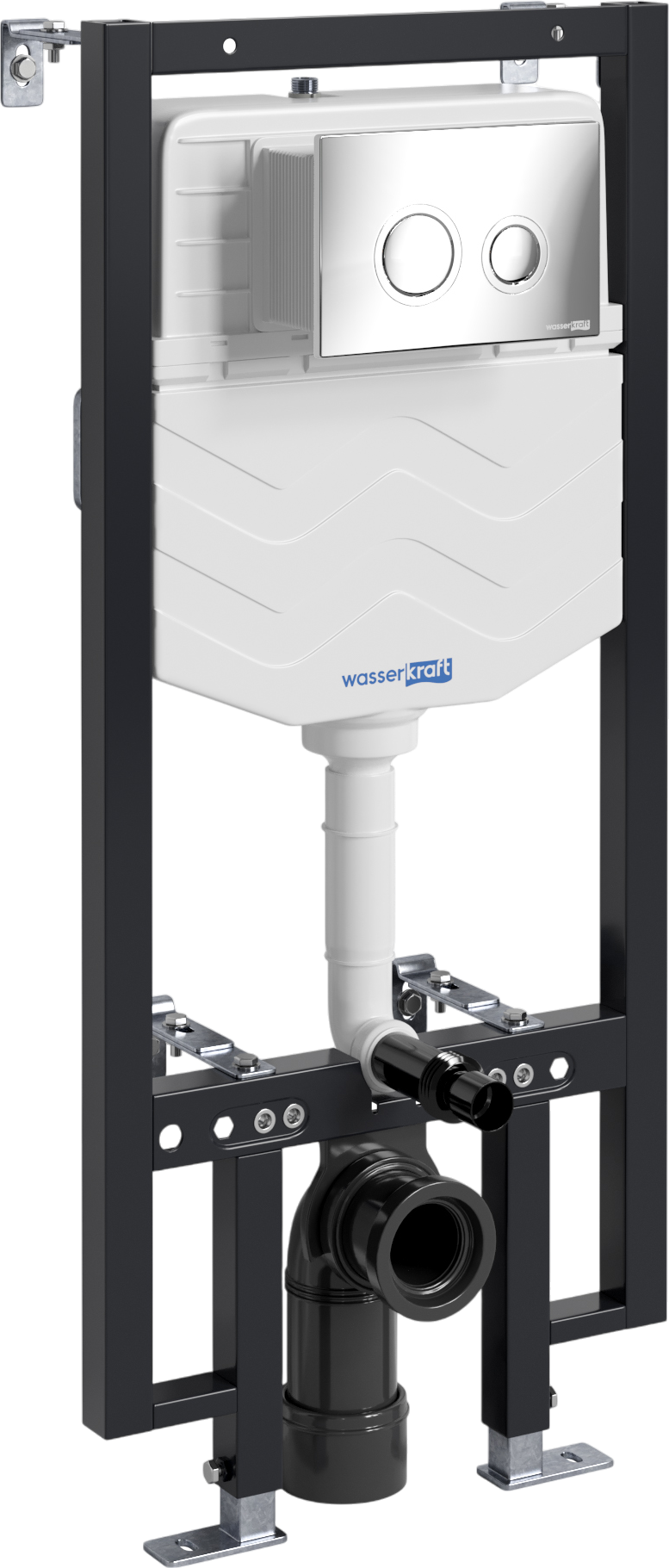

Система инсталляции для унитазов Wasserkraft Vils 56TLT.010.ME.CH01 с кнопкой смыва хром