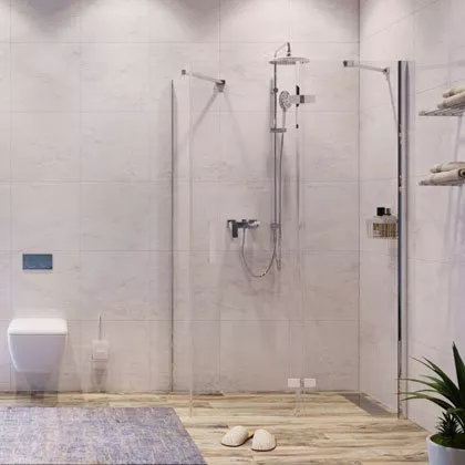 

Душевой уголок Wasserkraft Aller White 10H10RW 120x100 см