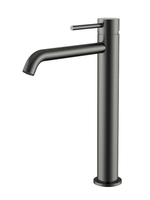 

Смеситель для раковины высокий Knotlor SS-21/GM, графит