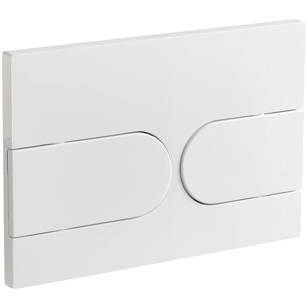 

Кнопка смыва для унитаза Veconi Flush V6 пластик, цвет белый глянец