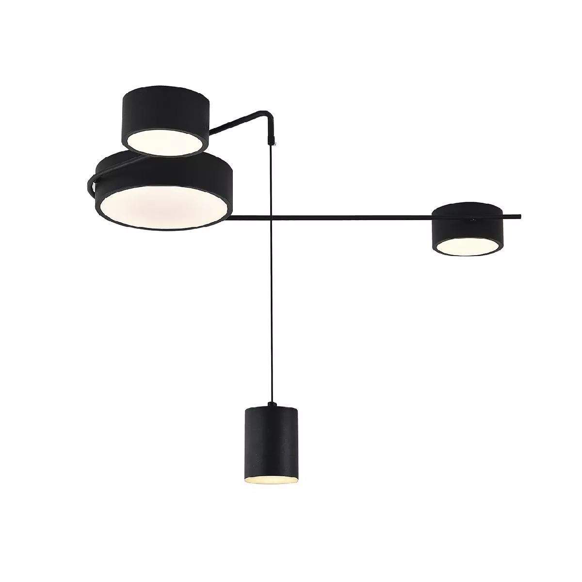 

Потолочный светильник Indigo Modulo 14028/4С Black V000162L