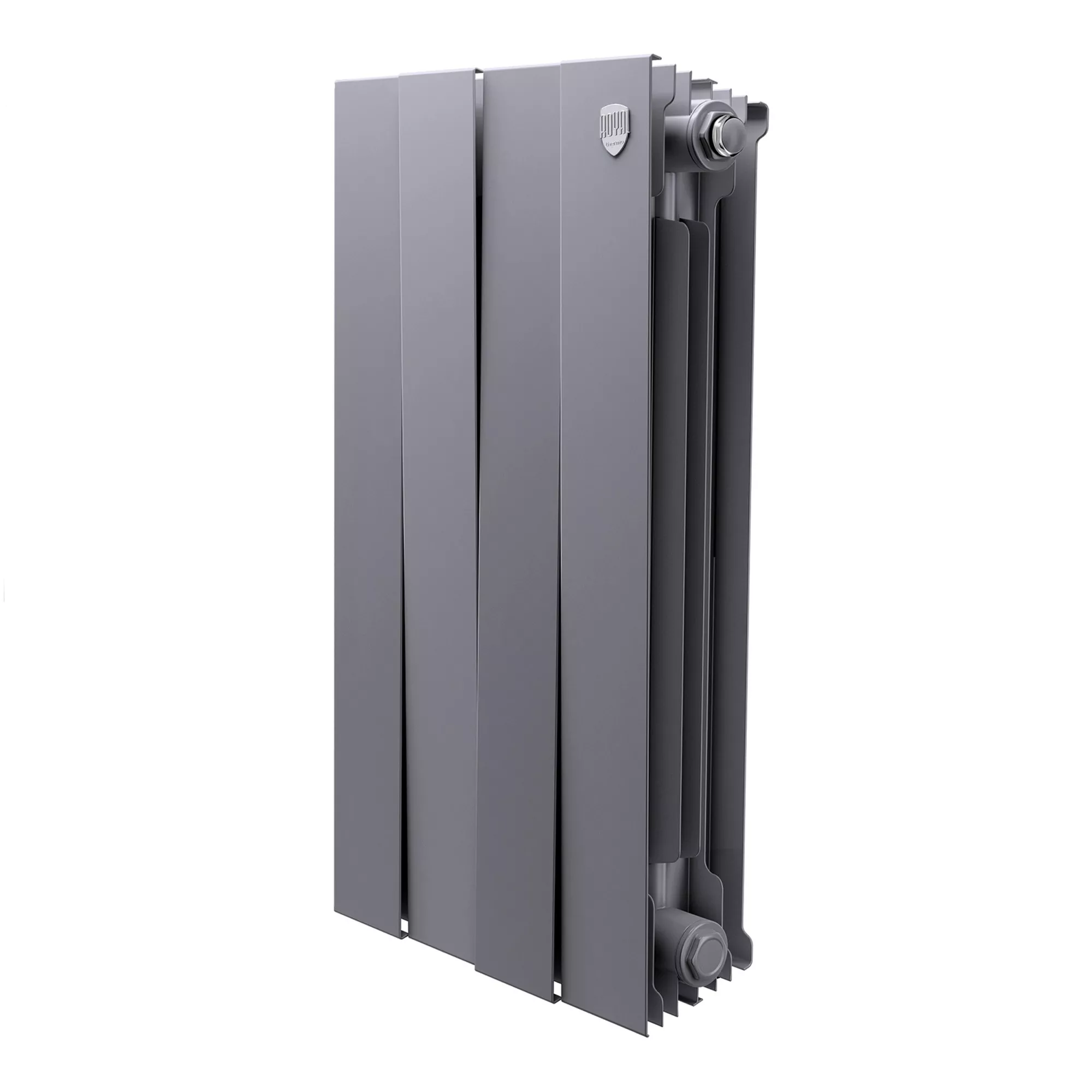 

Радиатор биметаллический Royal Thermo PianoForte 500 Серебристый - 4 секц.