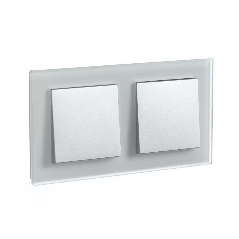 

Рамка 2-постовая Schneider Electric AtlasDesign Nature белая ATN330102