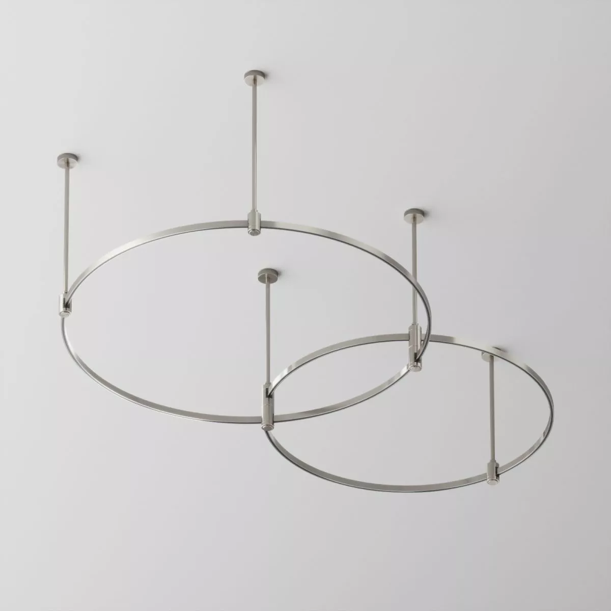 

Основание Medium круглое двухуровневое на жестких подвесах для трековых светильников Maytoni Technical Flarity TFC-Flar-M01-PT