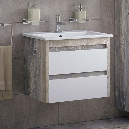 

Тумба под раковину без столешницы Corozo Верона 60 подвесная, антик