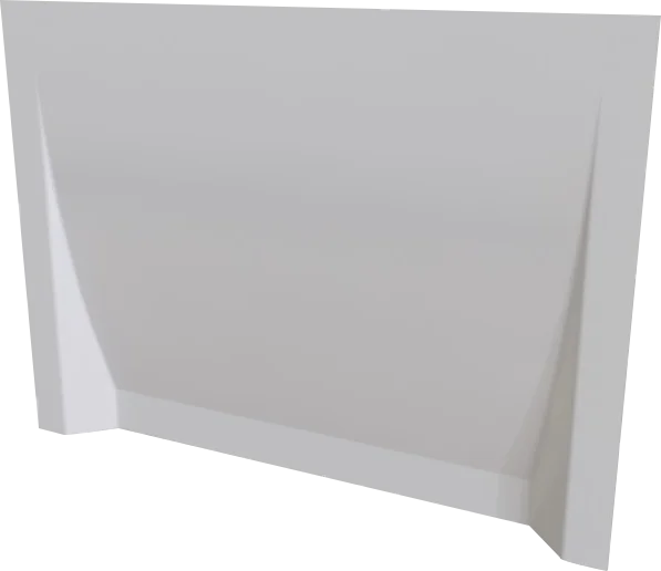 Торцевая панель для ванны Radomir Миранда 80х62 L белый