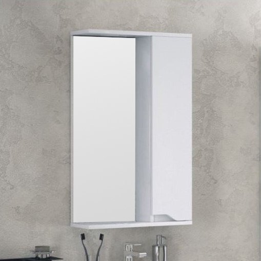 

Зеркало Corozo Теона 50 R белое