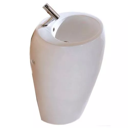 Напольные раковины  Santehnika Room Раковина подвесная CeramaLux N 52.5 см белый (1001)