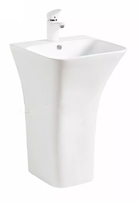 Раковина напольная CeramaLux N 44.5 см белый (G-315)