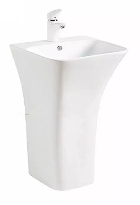 Напольные раковины  Santehnika Room Раковина напольная CeramaLux N 44.5 см белый (G-315)