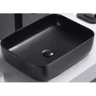 

Раковина накладная CeramaLux NC 50 см черный матовый (2105)
