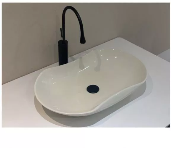 

Раковина CeramaLux NC 66 см слоновая кость (9175GI)