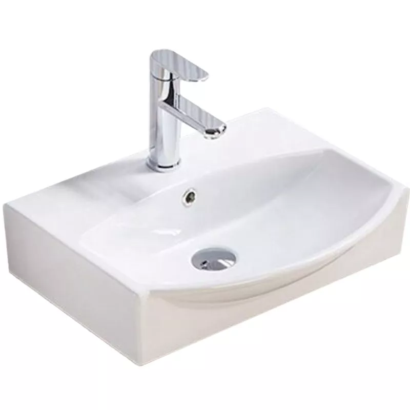 Подвесные раковины  Santehnika Room Раковина подвесная Ceramalux 60х40 белый