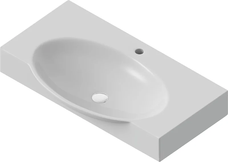 

Раковина накладная Sanita luxe Infinity 76 белый