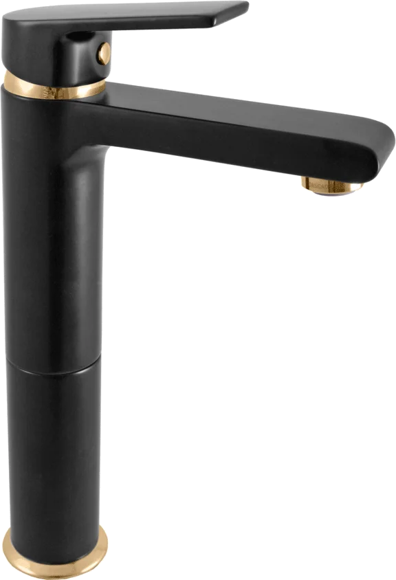 

Смеситель для раковины Rav Slezak Colorado CO130.5CMATZ черный матовый, золото