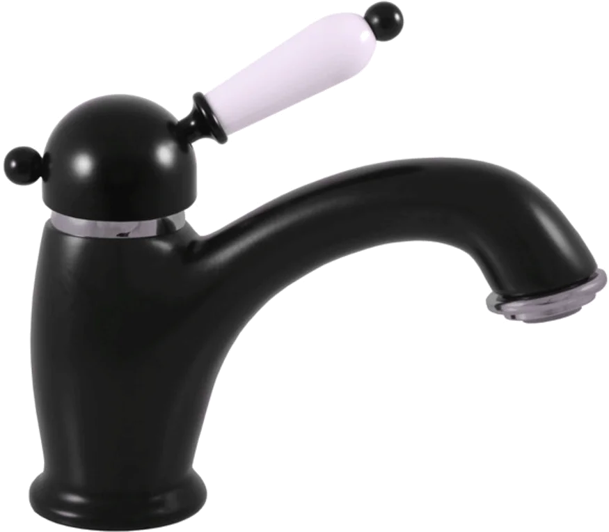 

Смеситель для раковины Rav Slezak Labe L526.5CMATC черный матовый, хром