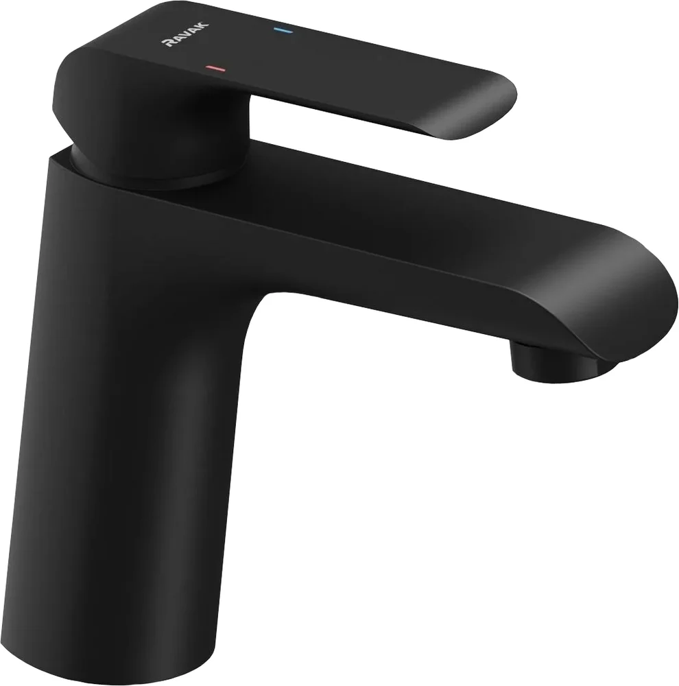 

Смеситель для раковины Ravak Flat X070173 черный матовый