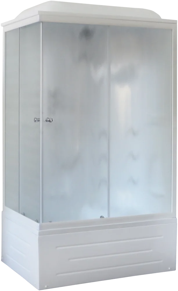 

Душевая кабина Royal Bath 120х80 правая белая стекло матовое с гидромассажем