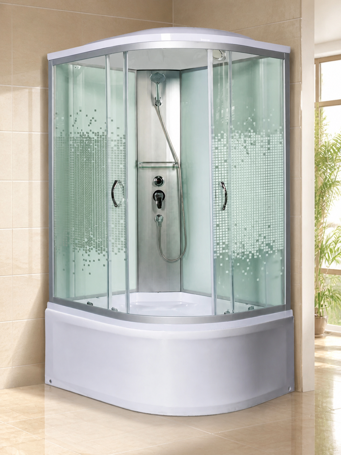 МОНОМАХ XL 120/90/44 МЗ L Душевая кабина