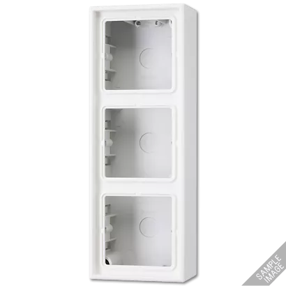 

Коробка трехместная Jung LS583ASW