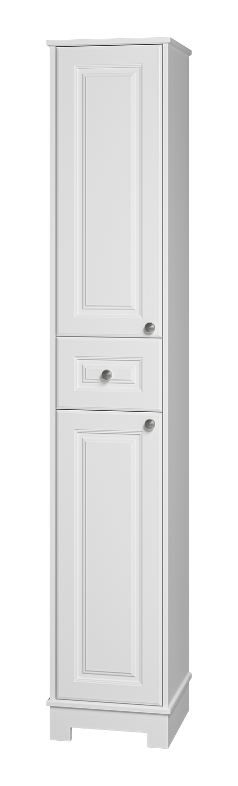 

Шкаф-пенал для ванной Misty Ларго 35 L матовый белый